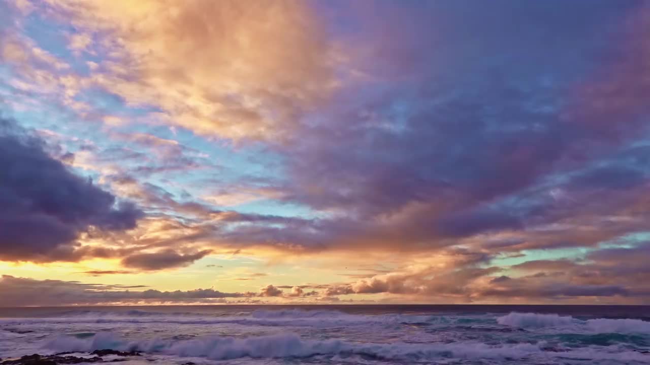 傍晚的海面 海浪 大海 海洋 #3156