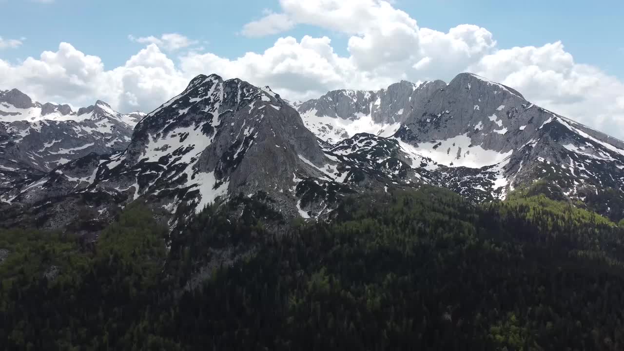 雪山 森林 天空 #1422