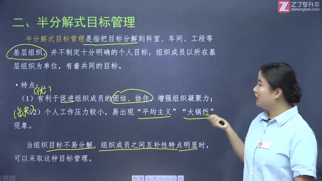 【第六章】第五节 目标管理（2）