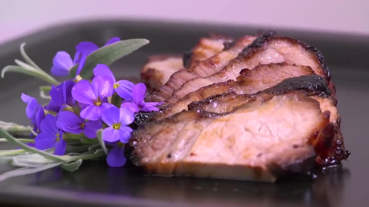 猪排 猪肉 烤猪 #2822