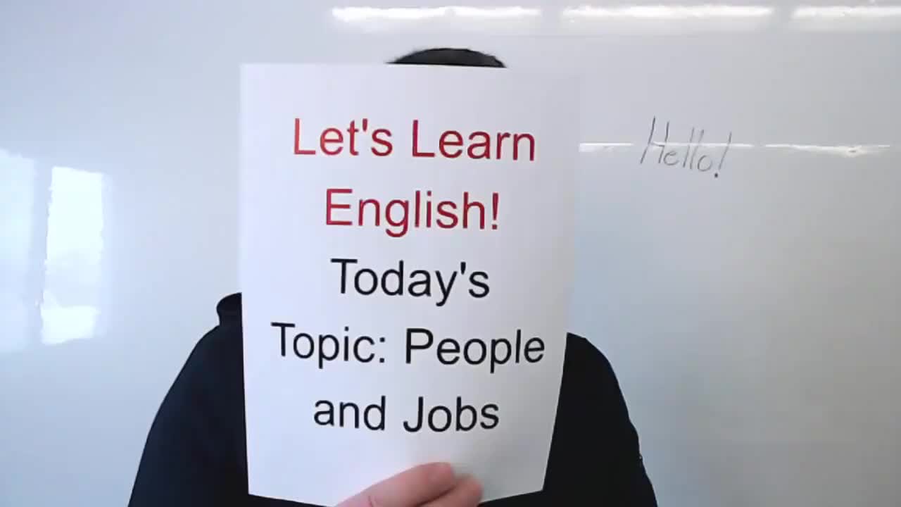 14.[20190308] English Lesson - People an...
