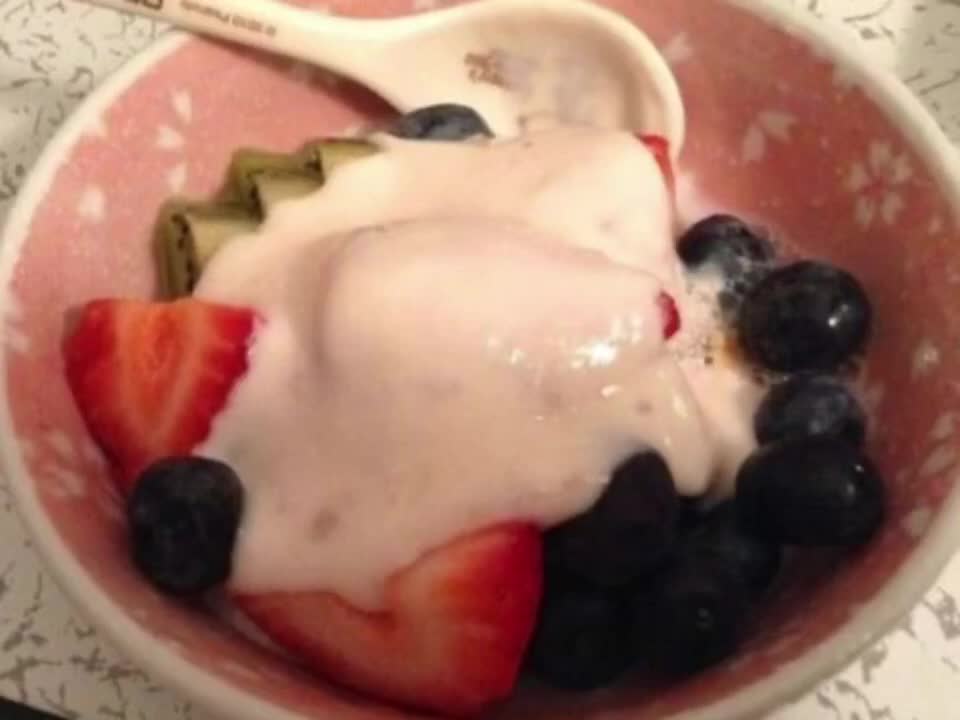 fruits n icecream asmr