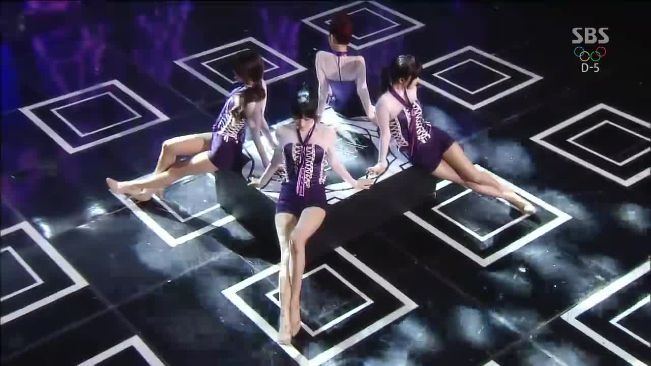 140202 Rainbow Blaxx - Cha Cha (SBS Inkigayo)