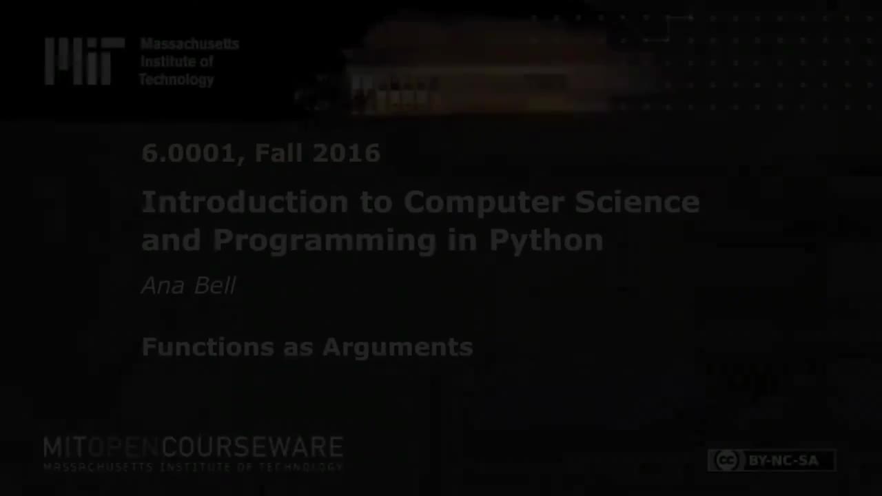 17.第16讲 Functions as Arguments