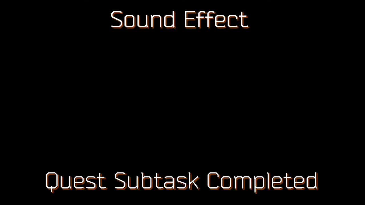 Escape from Tarkov _ Quest Subtask Completed ♪ [Sound Effect]