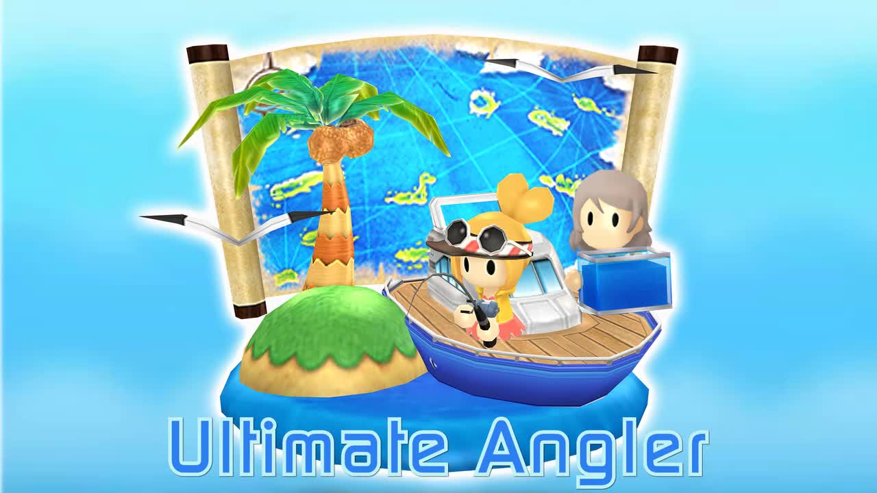 擦肩通信Mii广场 钓鱼 - Ariana Beach (JP Version)