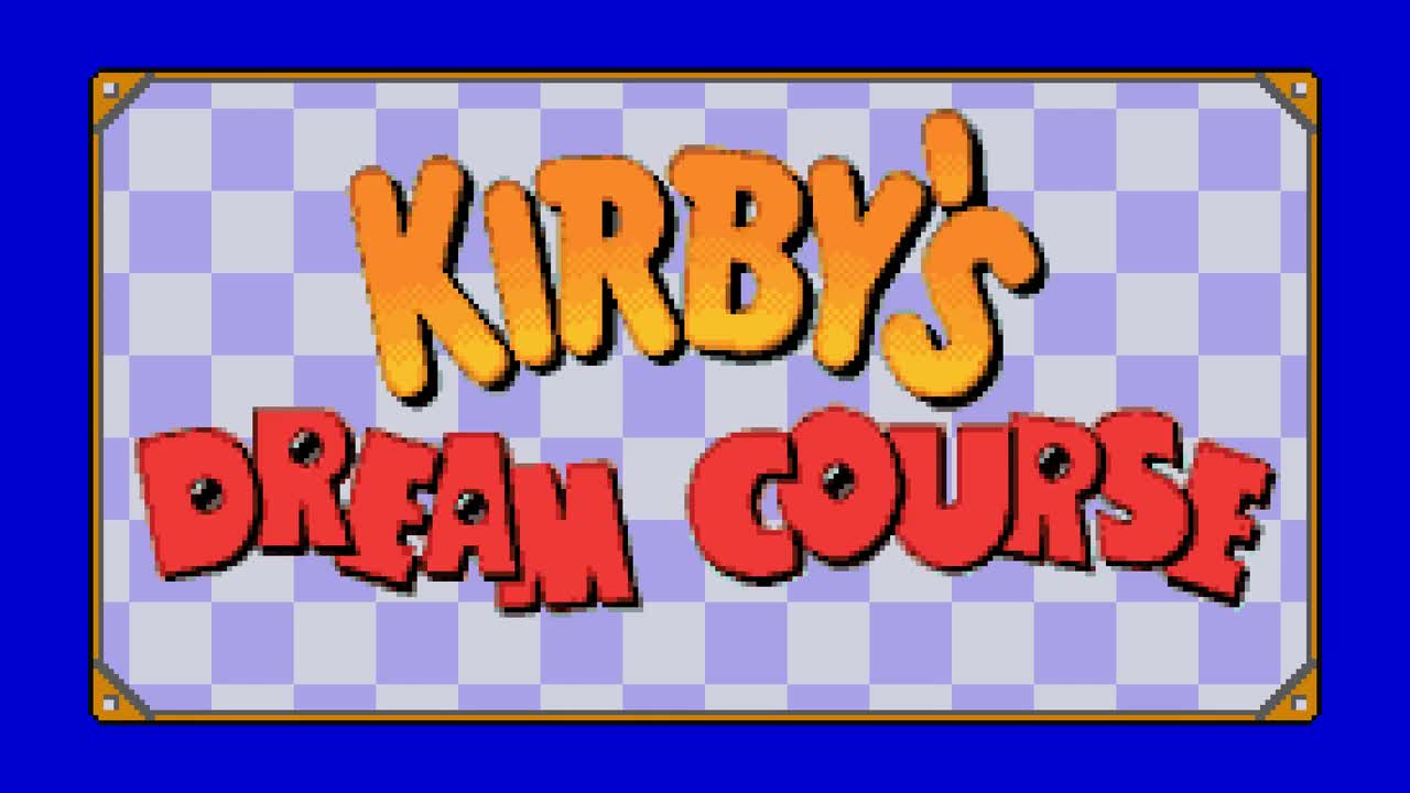 卡比梦想都 - Kirby's Dream Course (JP Version)