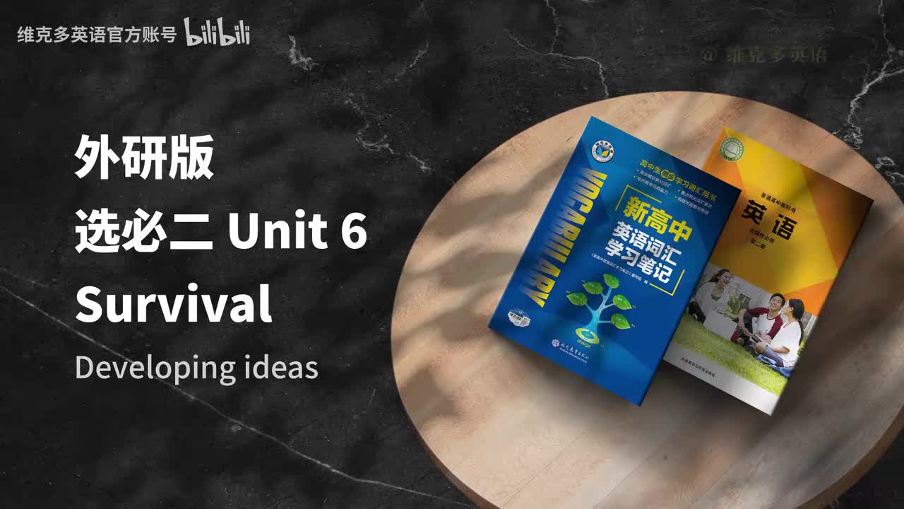 选必二unit6 - Developing ideas & Presenting ideas