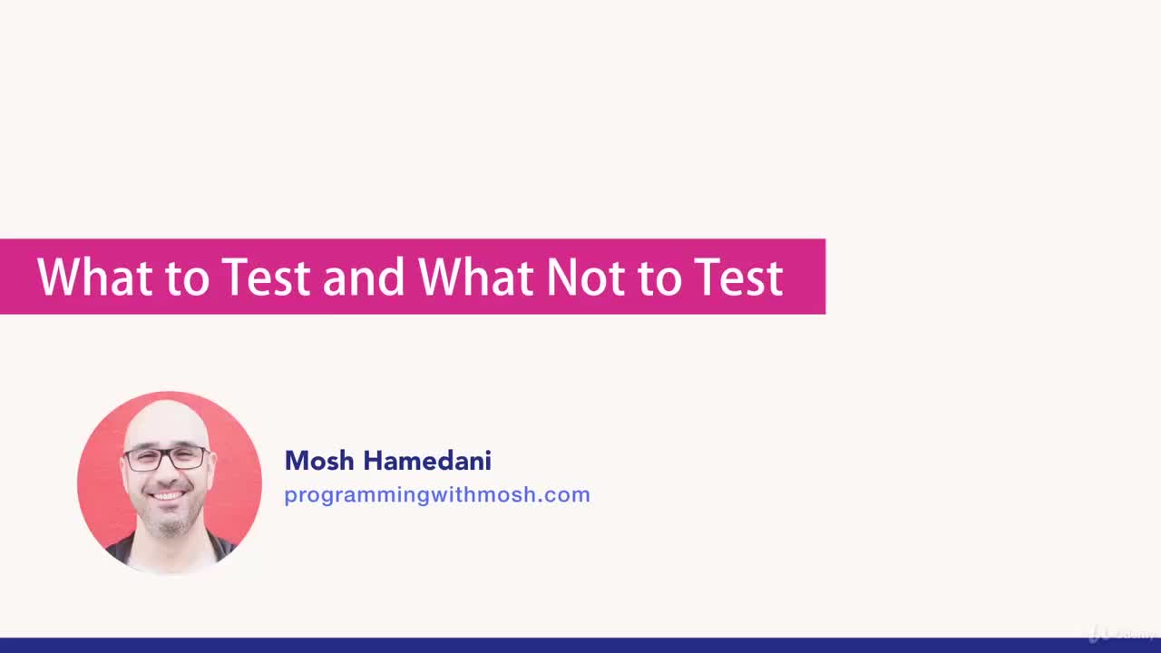 017 What to Test and What Not to Test