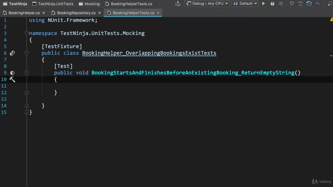 071 Writing the First Test