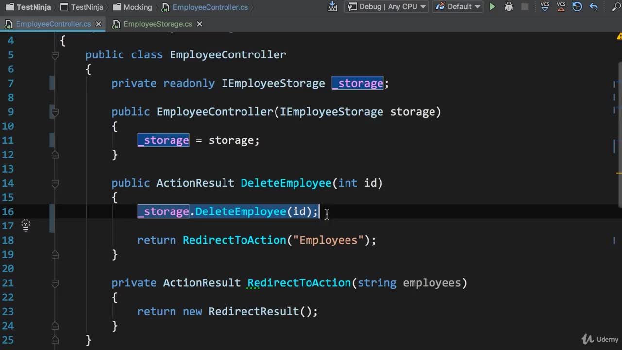 067 Testing EmployeeController