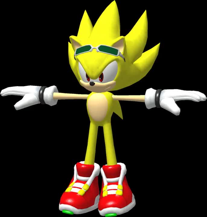 Sonic Free Riders Super Sonic（自由竞速 超级索尼克）