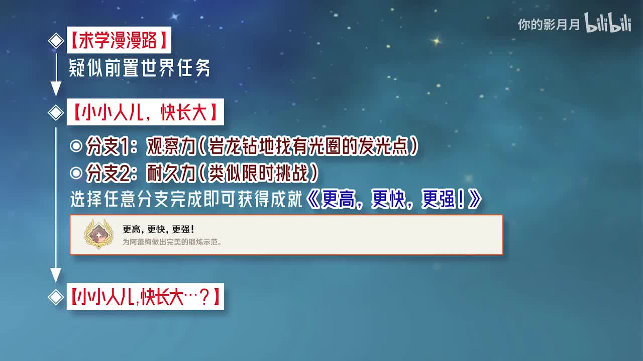 【5.0】小小人儿，快长大《更高，更快，更强！》