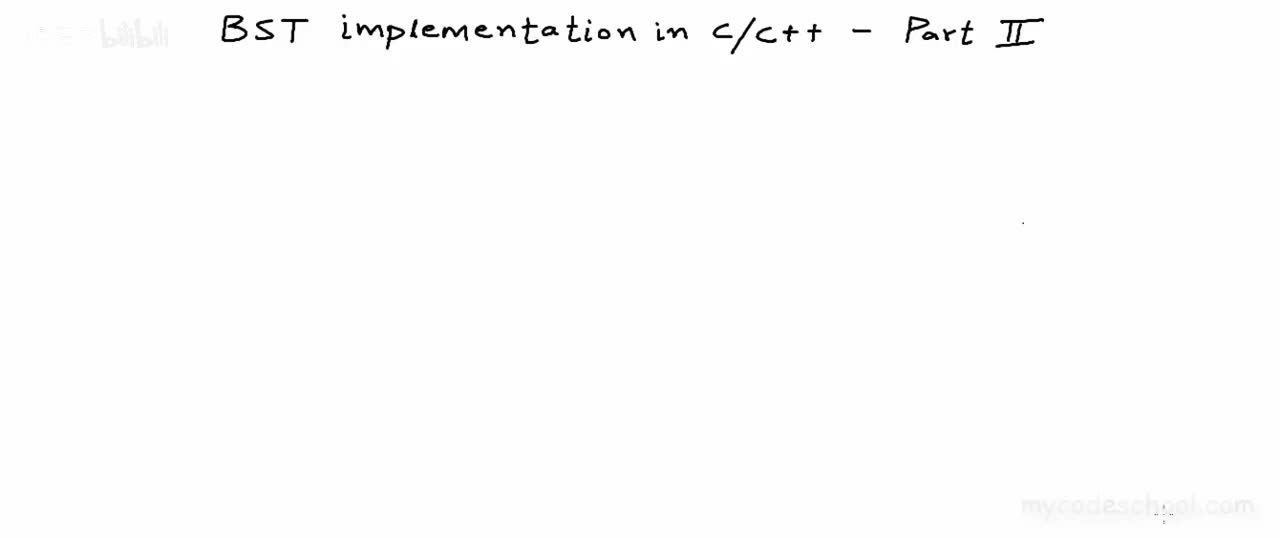 29.树：二叉搜索树 (C_C++实现) - 内存中的栈与堆详解