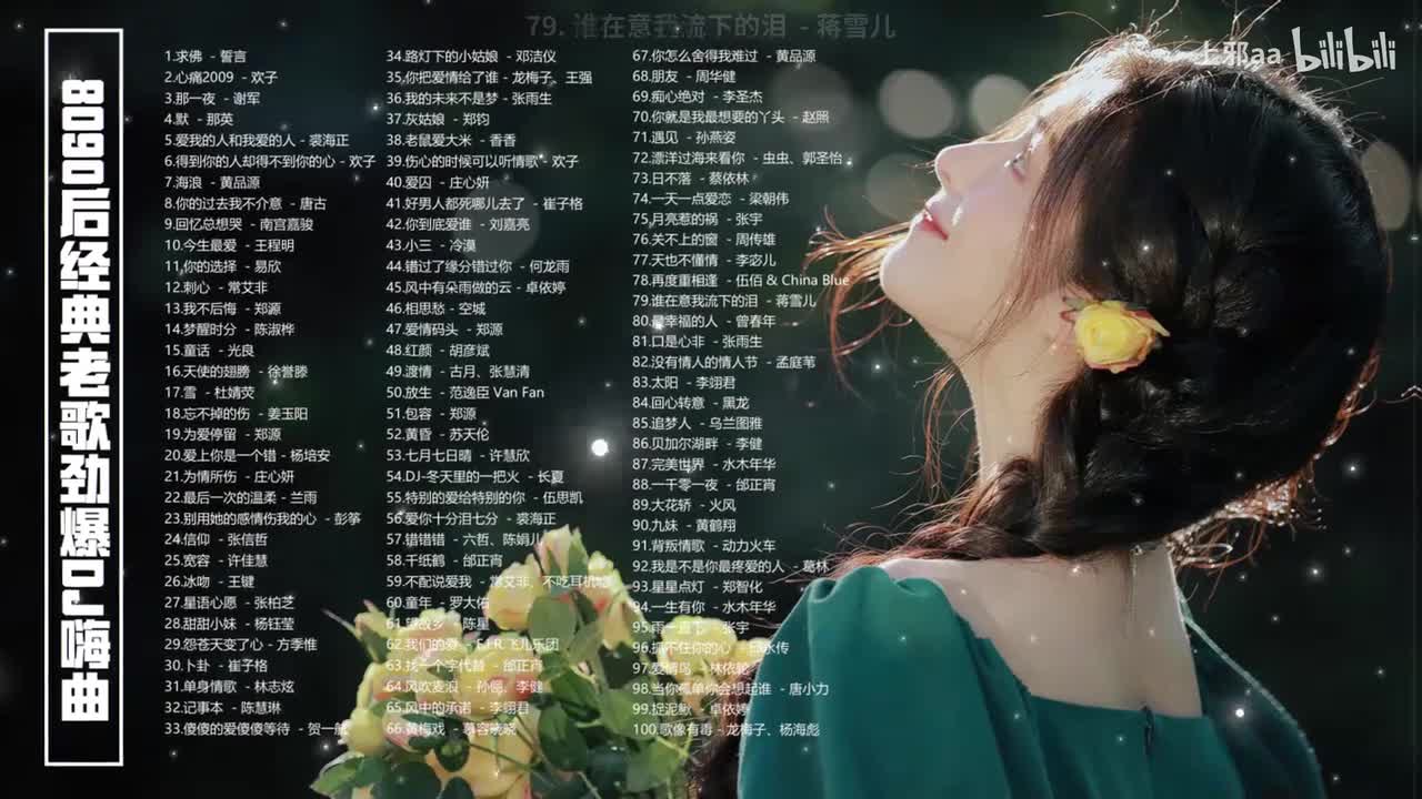 079. 谁在意我流下的泪 (DJ阿俊版) - 蒋雪儿