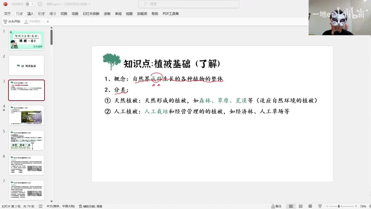 5-1【辞典】植被