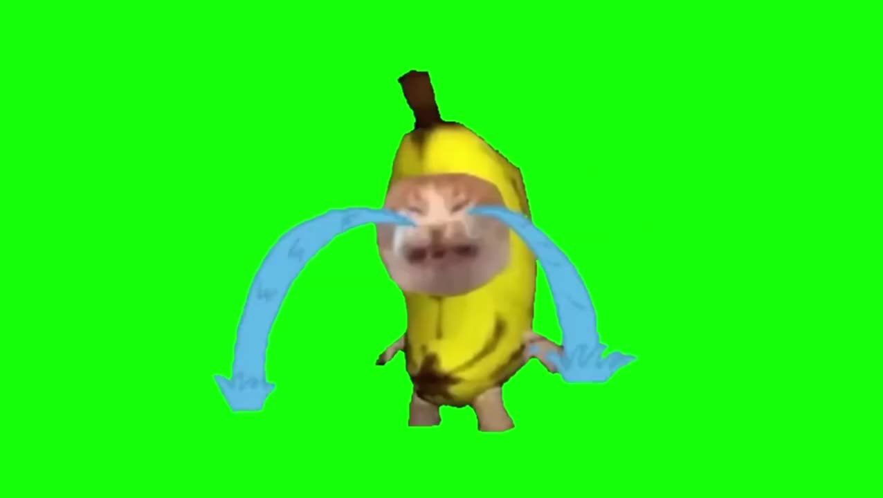 哭泣香蕉猫（有声）