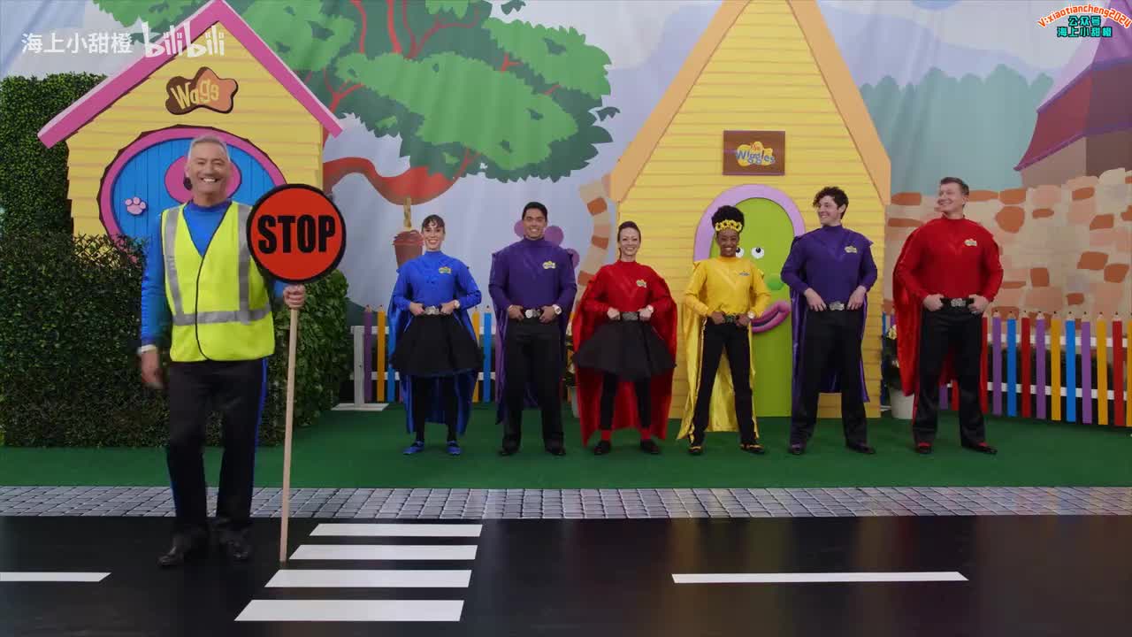 Road Safety for Children Lollipop Person The Wiggles - from 'Super Wiggles_logo
