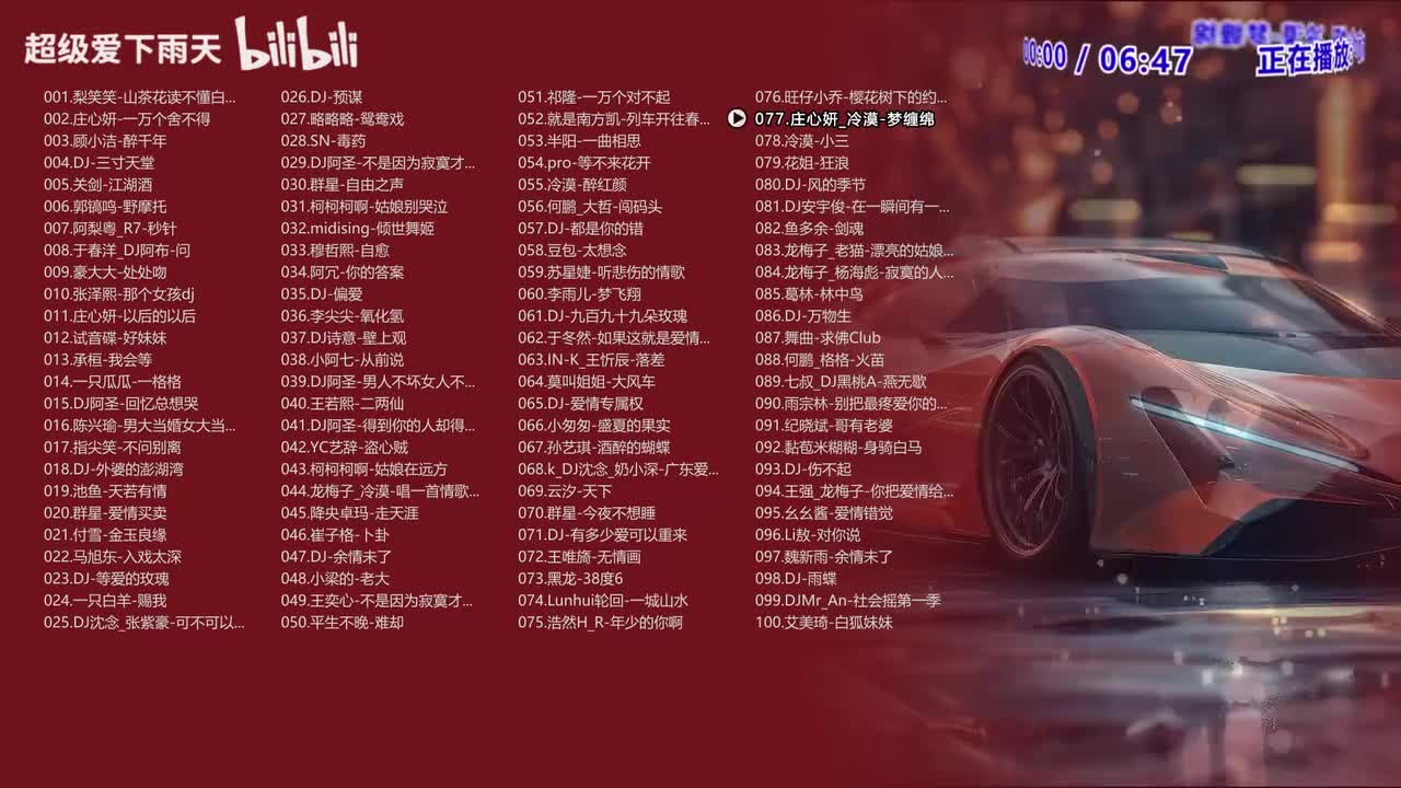 077.庄心妍_冷漠-梦缠绵