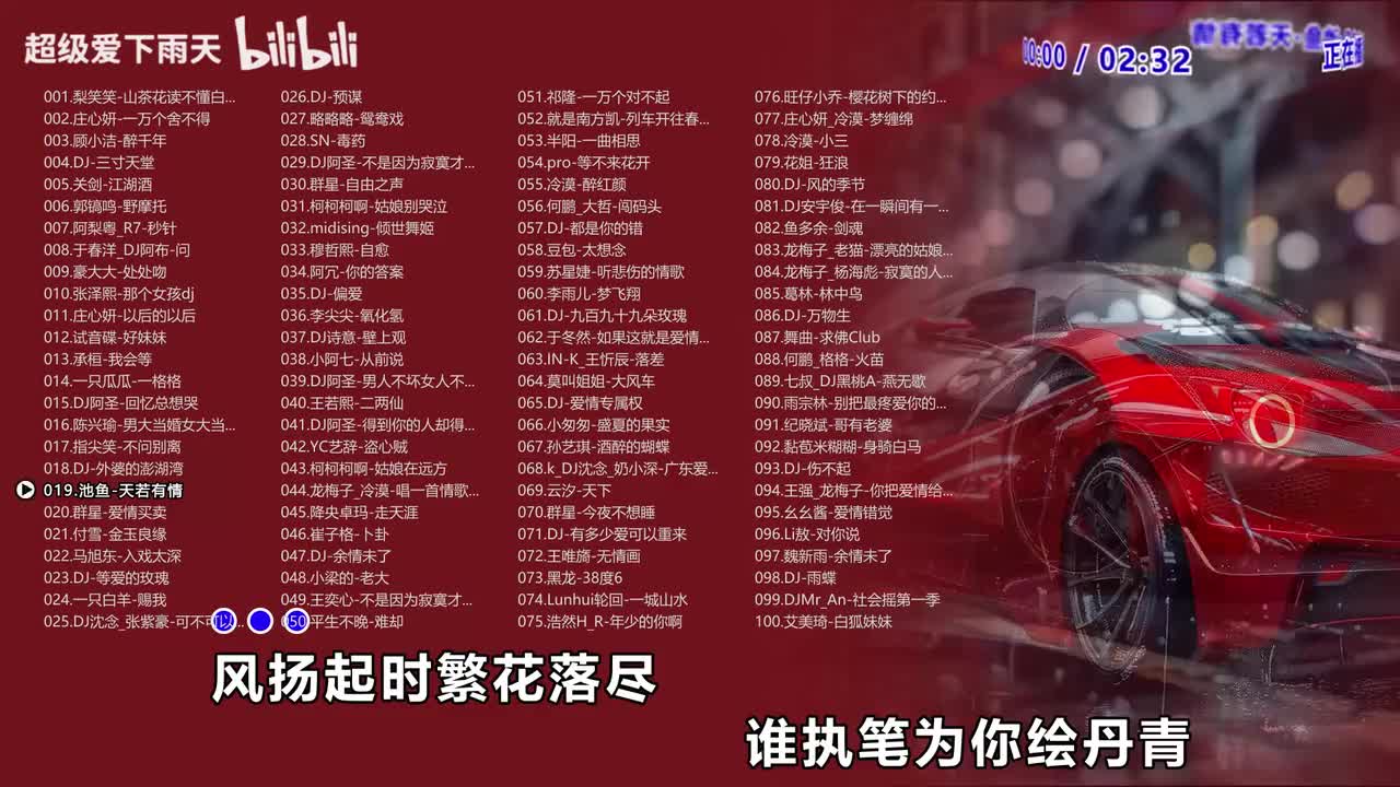019.池鱼-天若有情