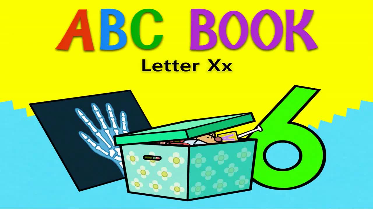 英文【ABC Book】024 Letter Xx