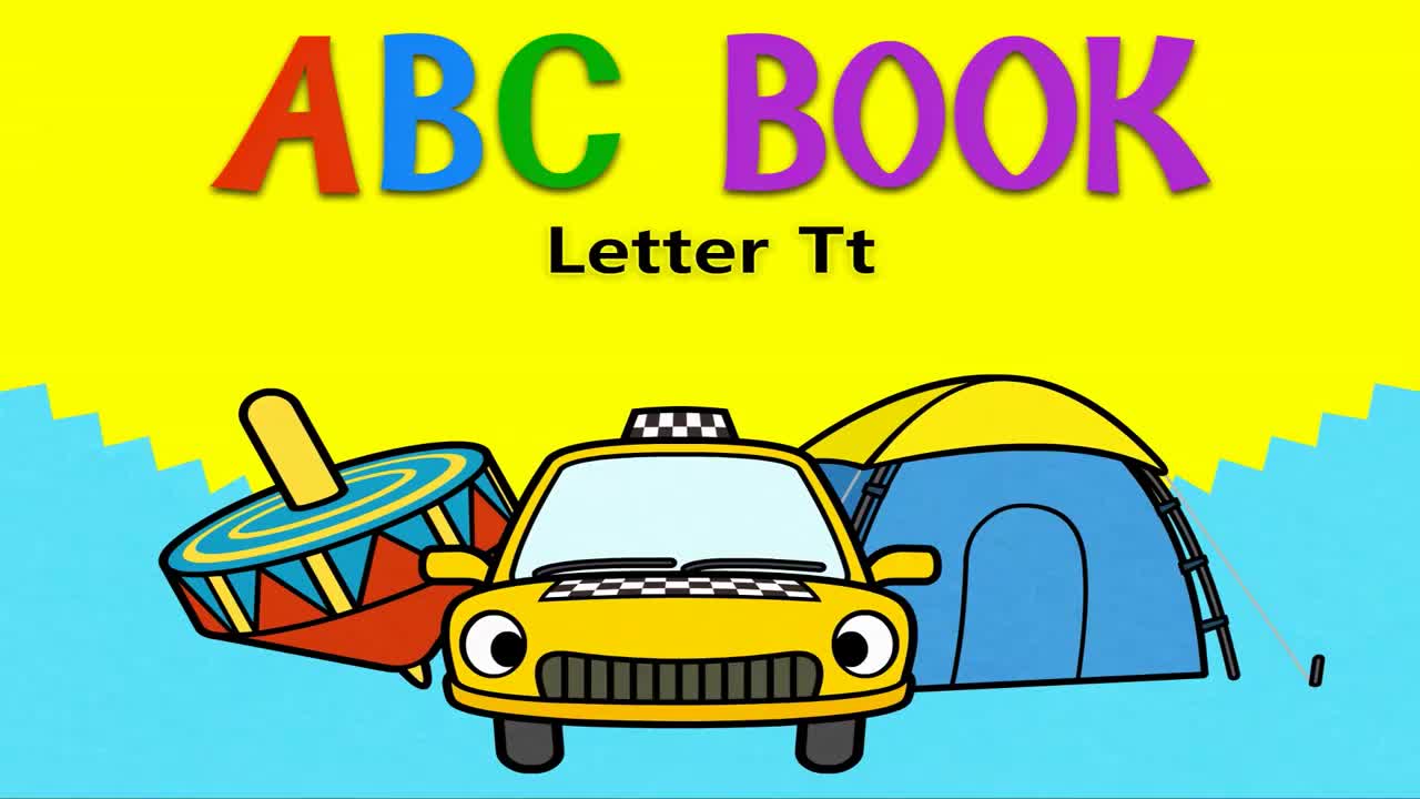 英文【ABC Book】020 Letter Tt