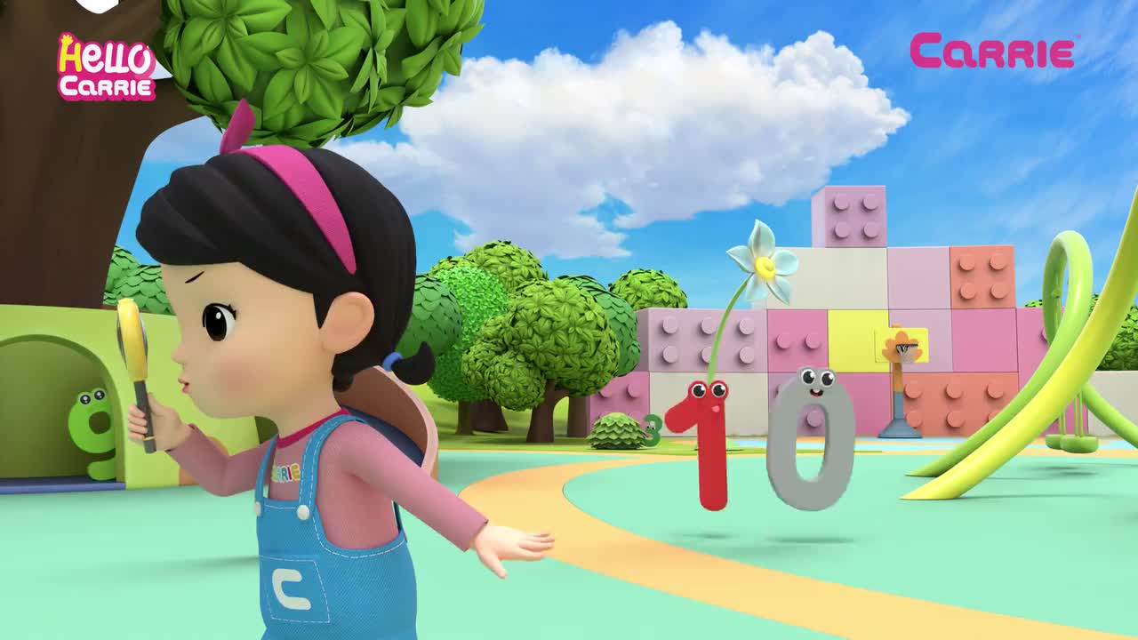 09. Number song9️ Find hidden numbers _ 123 song _ Hello Carrie Kids Song