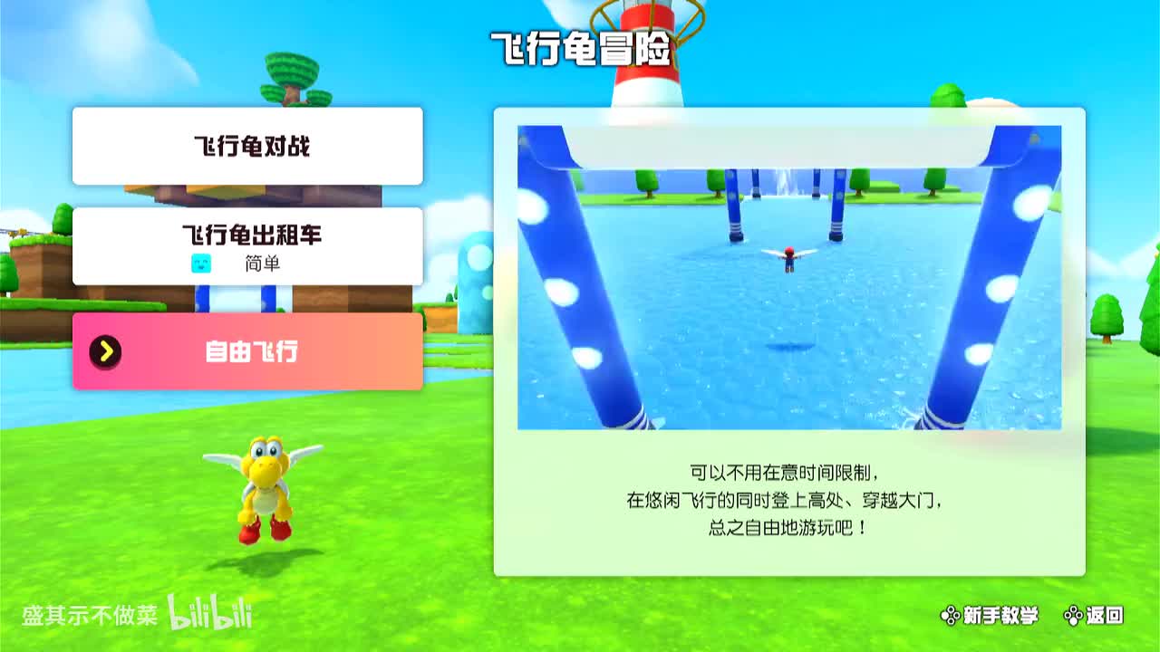 飞行龟冒险-自由飞行