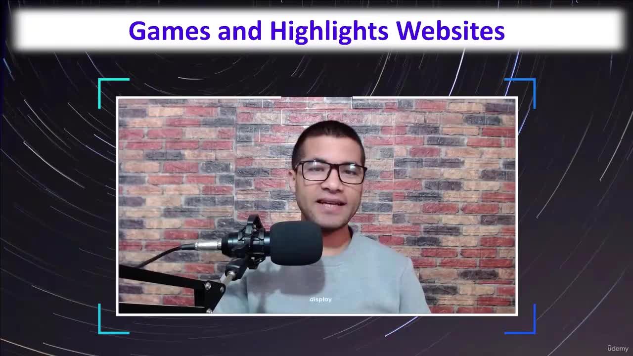 36 - Games and Highlights Websites