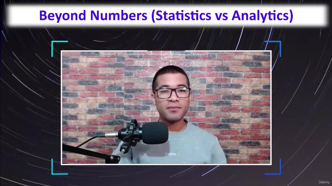 25 - Beyond Numbers Statistics vs Analytics