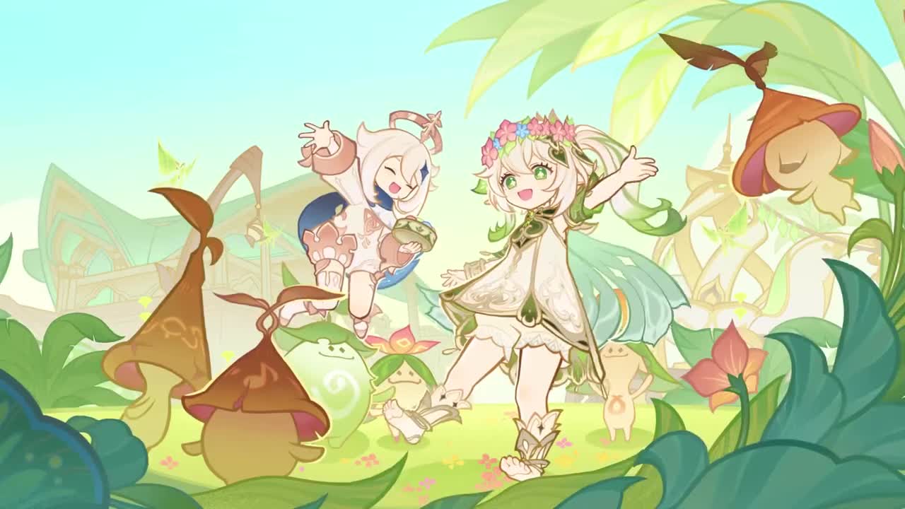 【5.1】纳西妲花神诞祭《彩糖与蔷薇的幻色颂》动态音乐壁纸