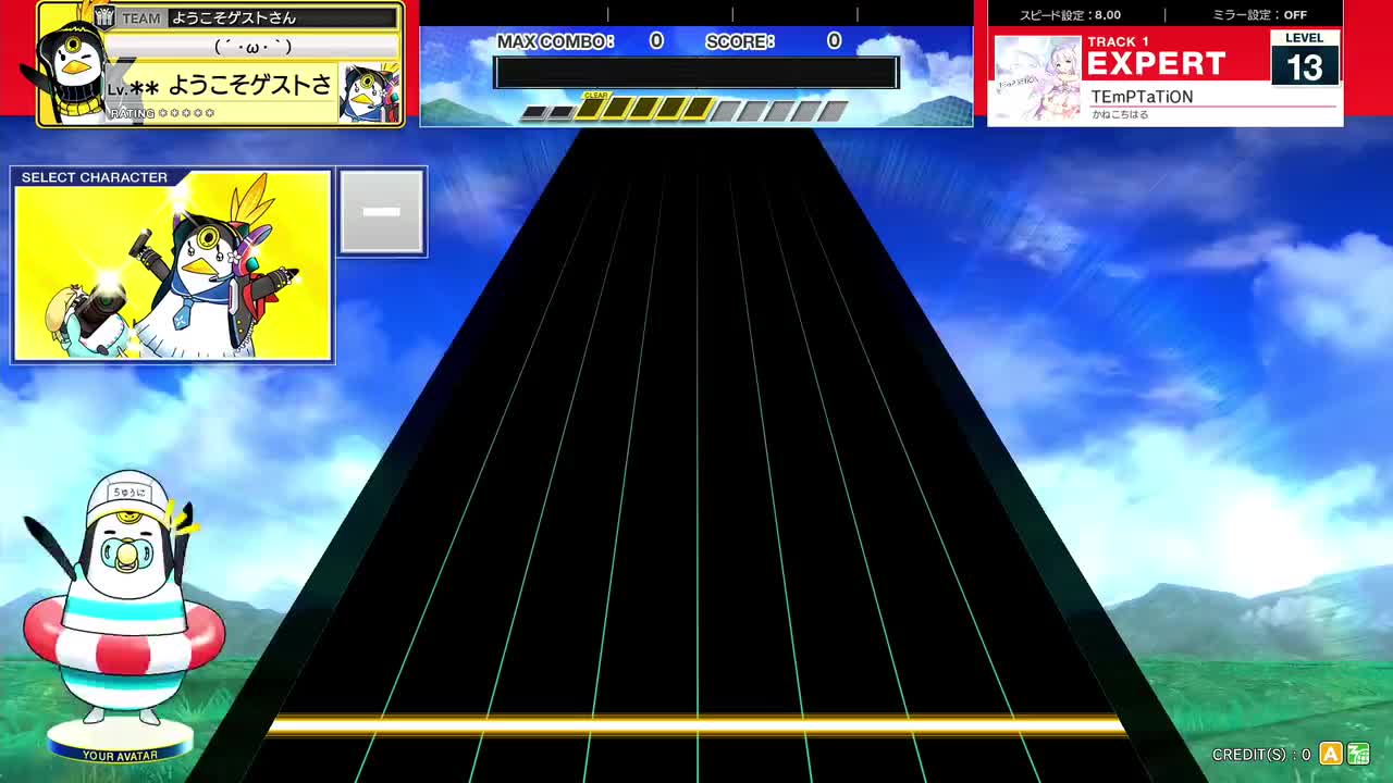 13.5(X-V) TEmPTaTiON [EXPERT 13] (譜面確認) [CHUNITHM チュウニズム]