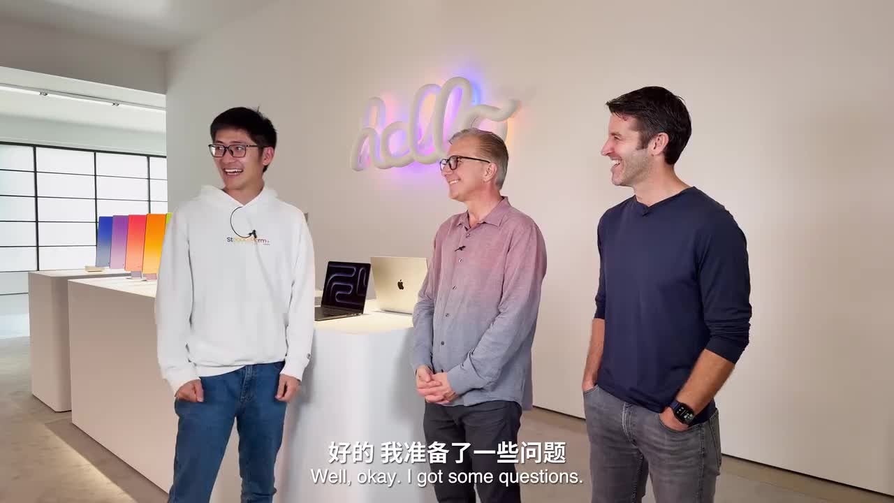 我们对话了苹果高级副总裁