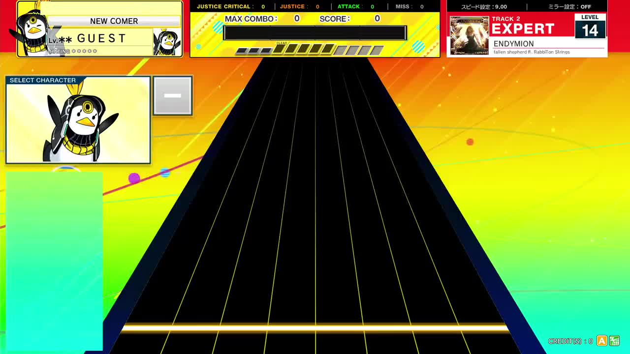 14.5(X-V) ENDYMION [EXPERT 14+] (譜面確認) [CHUNITHM チュウニズム]