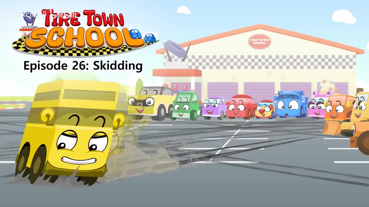 026_Tire Town School 26_Skidding