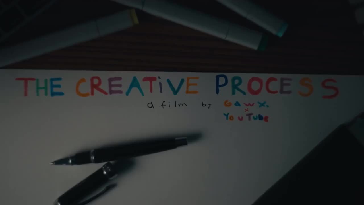 “探索创意”THE CREATIVE PROCESS a film by Gawx
