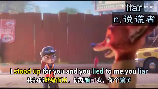 看动画学英语｜Zootopia疯狂动物城｜单词速记｜第3期