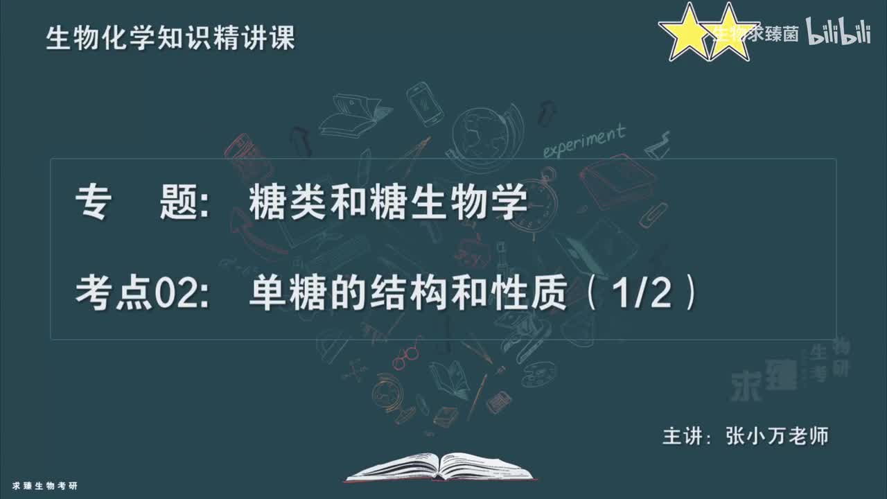 [专题09] 考点02：单糖的结构和性质(1)