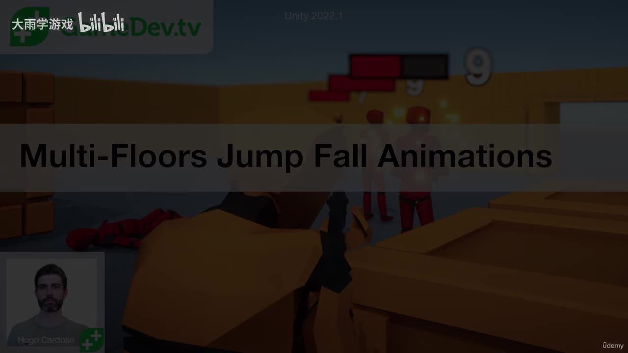 6. Multi-Floors Jump-Fall Animation