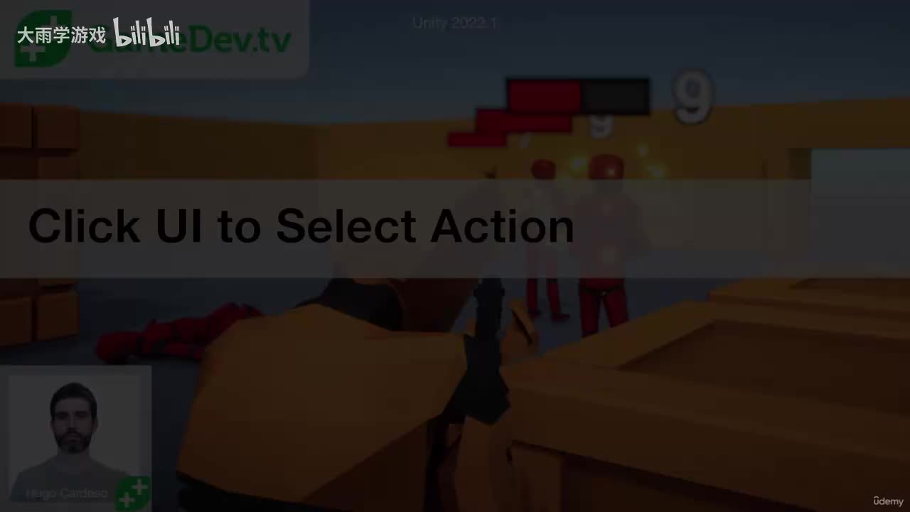 9. Click UI to Select Action