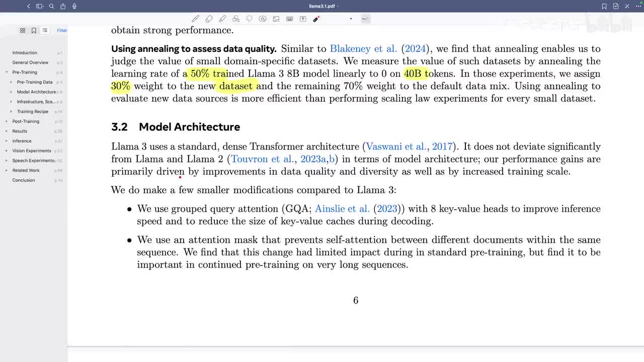 第56节：Llama 3.1论文精读 · 3. 模型【论文精读·54】