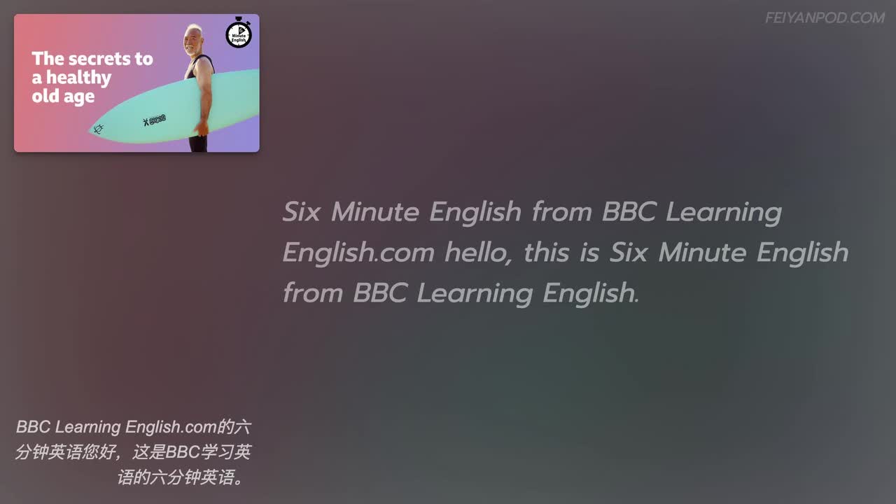 2024-11-21 | The secrets to a healthy old age