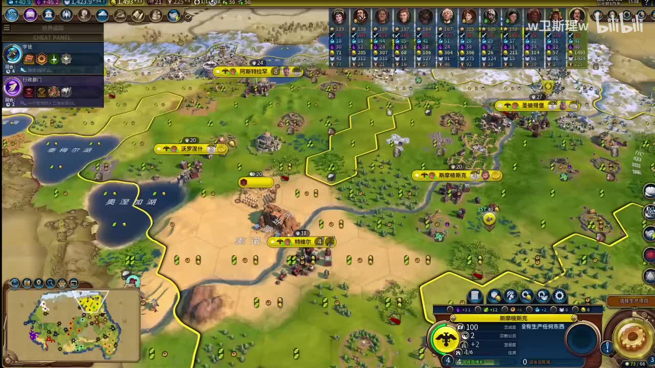 最后的文明6(5)文化胜利相关+宗教剩余部分