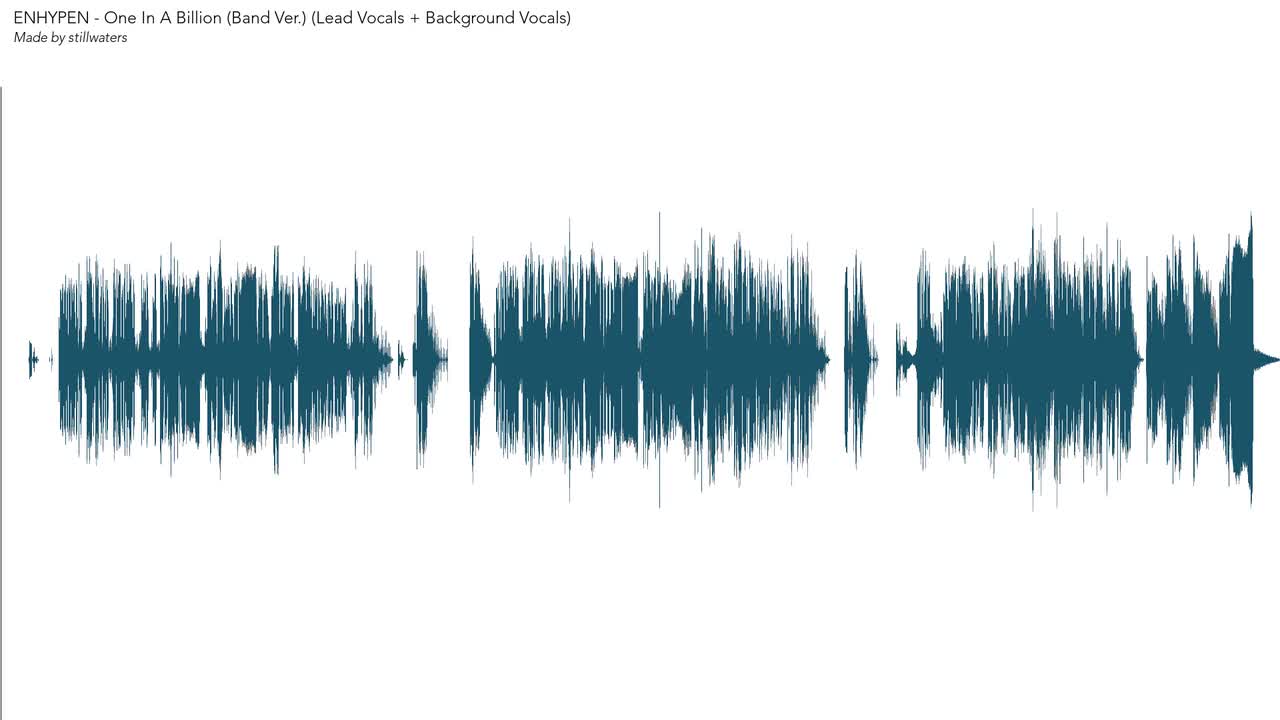 One In A Billion (Band Ver.) (Lead Vocals + Background Vocals)