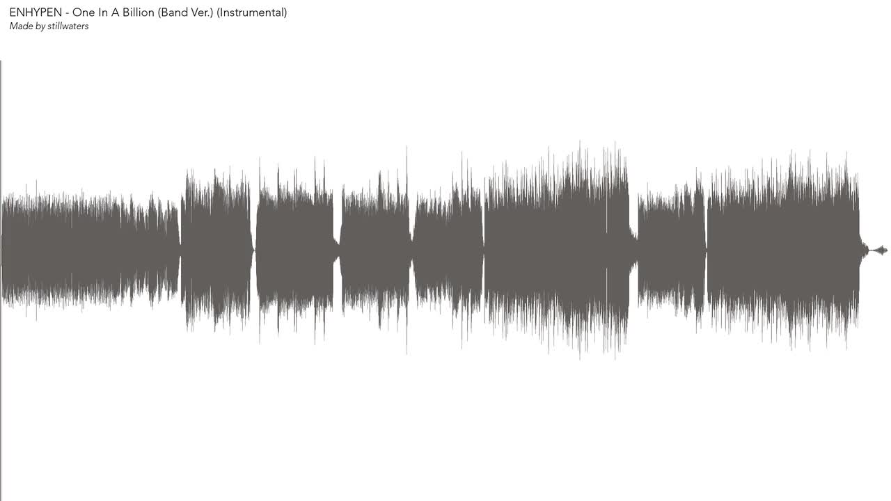 One In A Billion (Band Ver.) (Instrumental)