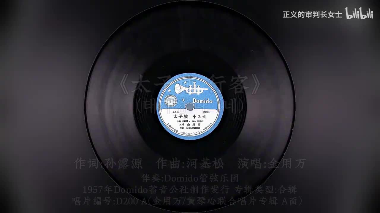 《太子城 行客》金用万（1957年)