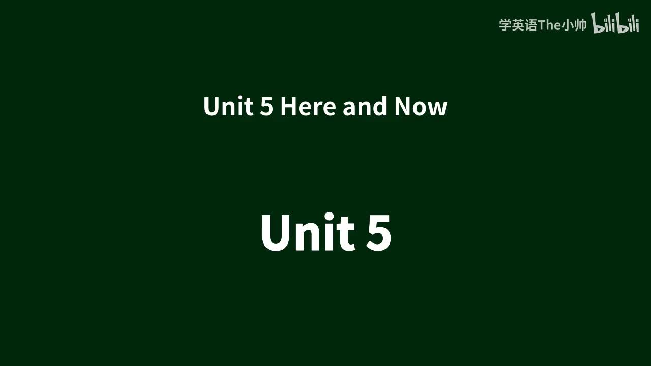 Unit 5 -单词