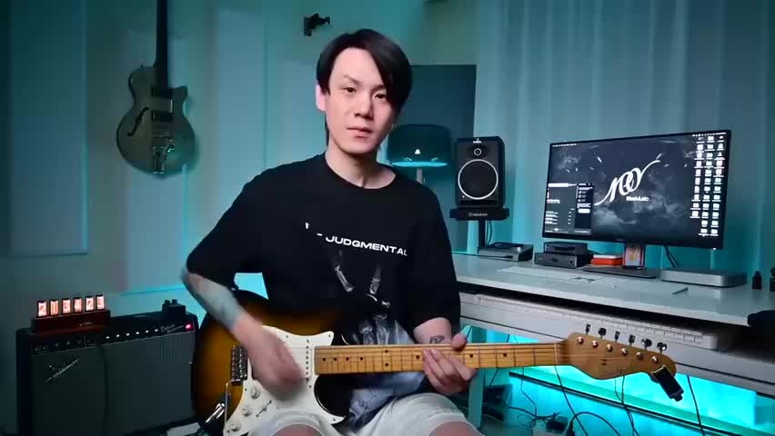 电吉他指板全攻略完整版 - 036 - 37.35-Bruno-Mars---Leave-the-Door-Open(2022-01-23)