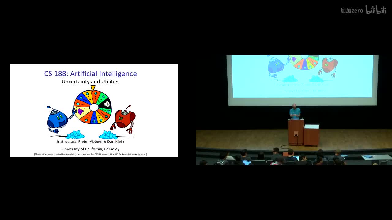 p6 COMPSCI 188 - 2018-09-13 - Search with Other Agents： Expectimax, Utilities