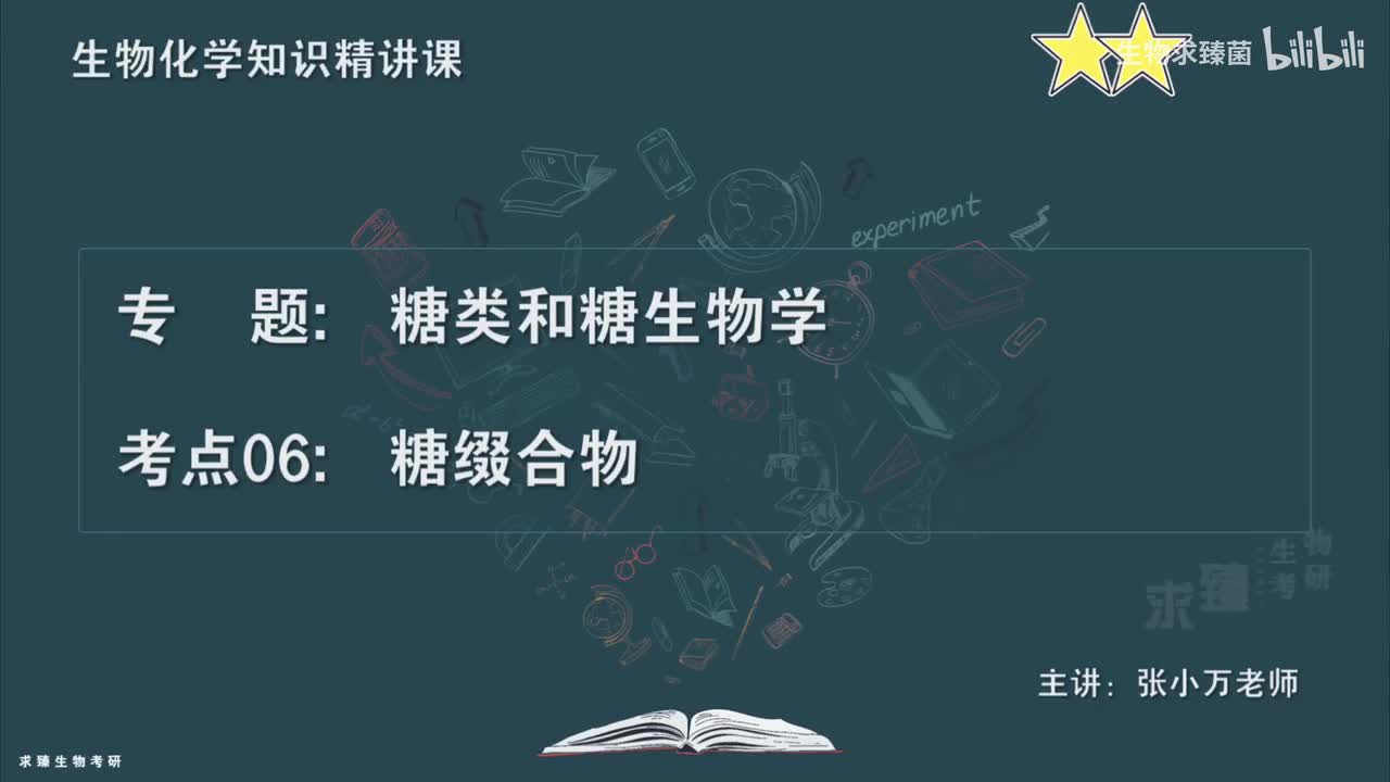 [专题09] 考点06：糖缀合物